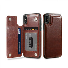 Brieftaschenhülle aus weichem PU-Leder: Kompatibel mit einer Vielzahl von Smartphones, schlankes Klappdesign, sicherer Magnetverschluss,
