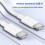 Καλώδιο ασφαλούς φόρτισης USB C, τσιπ υψηλής τεχνολογίας, ταχύτητα μεταφοράς 4