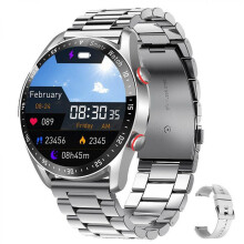 Vielseitige Smartwatch für Herren, modischer und eleganter Fitness-Tracker mit Bluetooth-Anruffunktion, anpassbaren Zifferblättern,