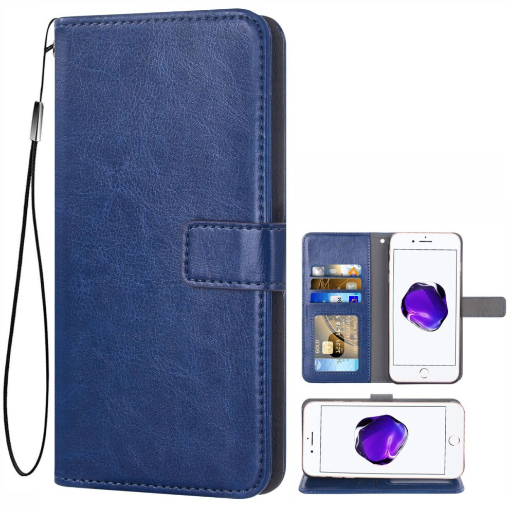 Wallet Case For Iphone 7 Plus, Folio Flip Protective Cover With Rfid Blocking Technology And Credit Card Holder, Pu Leather Flip Case With Kickstand F 9012494655902