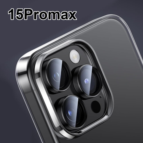 Προστατευτικό φακού για iPhone15Pro, μεταλλικός δακτύλιος αλουμινίου αεροπορίας με 1