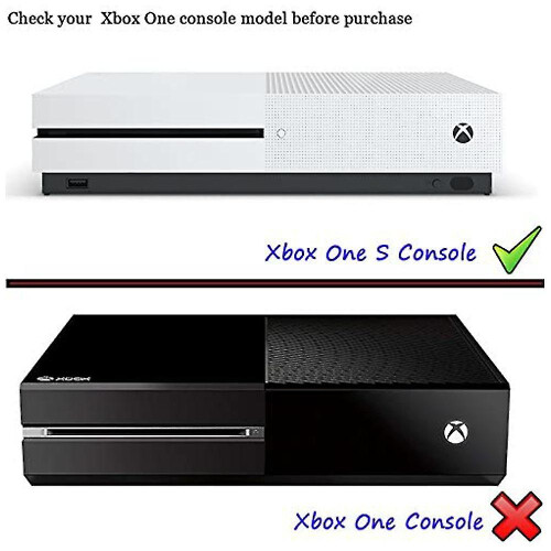 Βάση κάθετης τοποθέτησης για Xbox One S, απλή εγκατάσταση plug and play με αντιολισθητικές 1