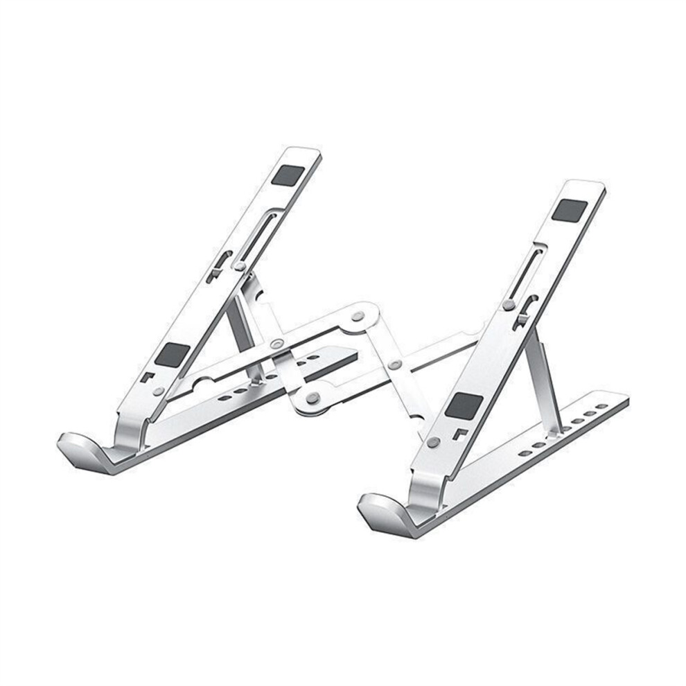 Laptop Stand For Desk, Adjustable Height Laptop Riser With Ergonomic Design, Aluminum Alloy Construction Ventilated Cooling Notebook Stand, Portable L 9176269742492