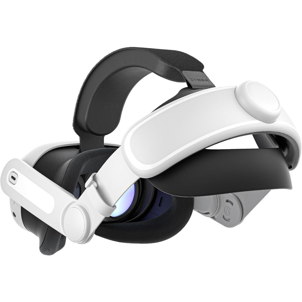 Enhanced Head Support For Meta Quest 3, Adjustable Head Strap With Tpu Material Back Headrest For Superior Stability, Comfort Head Strap With Extreme 9012494345445