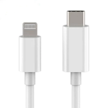 Wysokiej jakości kabel USB-C do transmisji danych Lightning do iPhone'a i iPada, szybkie ładowanie i wyjście mocy w połączeniu dla wydajnego