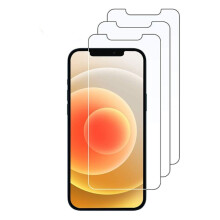 Ochranná fólie na displej odolná proti poškrábání pro iPhone 12, odolné tvrzené sklo s antireflexní úpravou, snadno instalovatelná