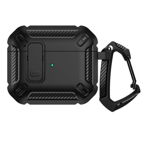 Θήκη Smart Design για AirPods4Gen (2024), Προστασία από τους κραδασμούς, διπλής στρώσης με ορατή