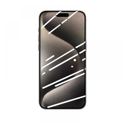 Μεμβράνη από σκληρυμένο γυαλί για iPhone15, Προστατευτικό οθόνης με εύκολη 1