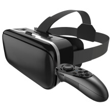 Stor betraktningsvinkel, VR-headset för telefoner med uppslukande virtuell verklighetsupplevelse och justerbart pupillavstånd, kompatibel med