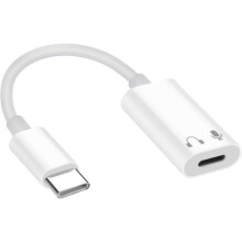 Adattatore da USB C a jack per cuffie da 3,5 mm ad alte prestazioni, prestazioni di decodifica stabili, funzionalità plug and play, portatile e