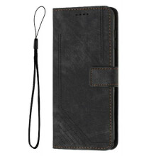 PU-Lederhülle für Motorola Moto G85, Folio-Hülle mit Ständer und stoßfester Abdeckung, Brieftaschen-Design mit Magnetverschluss, Kartenfach