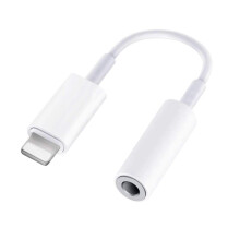 Adaptador de audio con efecto de sonido original para iPhone, adaptador Lightning a auriculares de 3,5 mm con calidad de sonido Hi-Fi avanzada y
