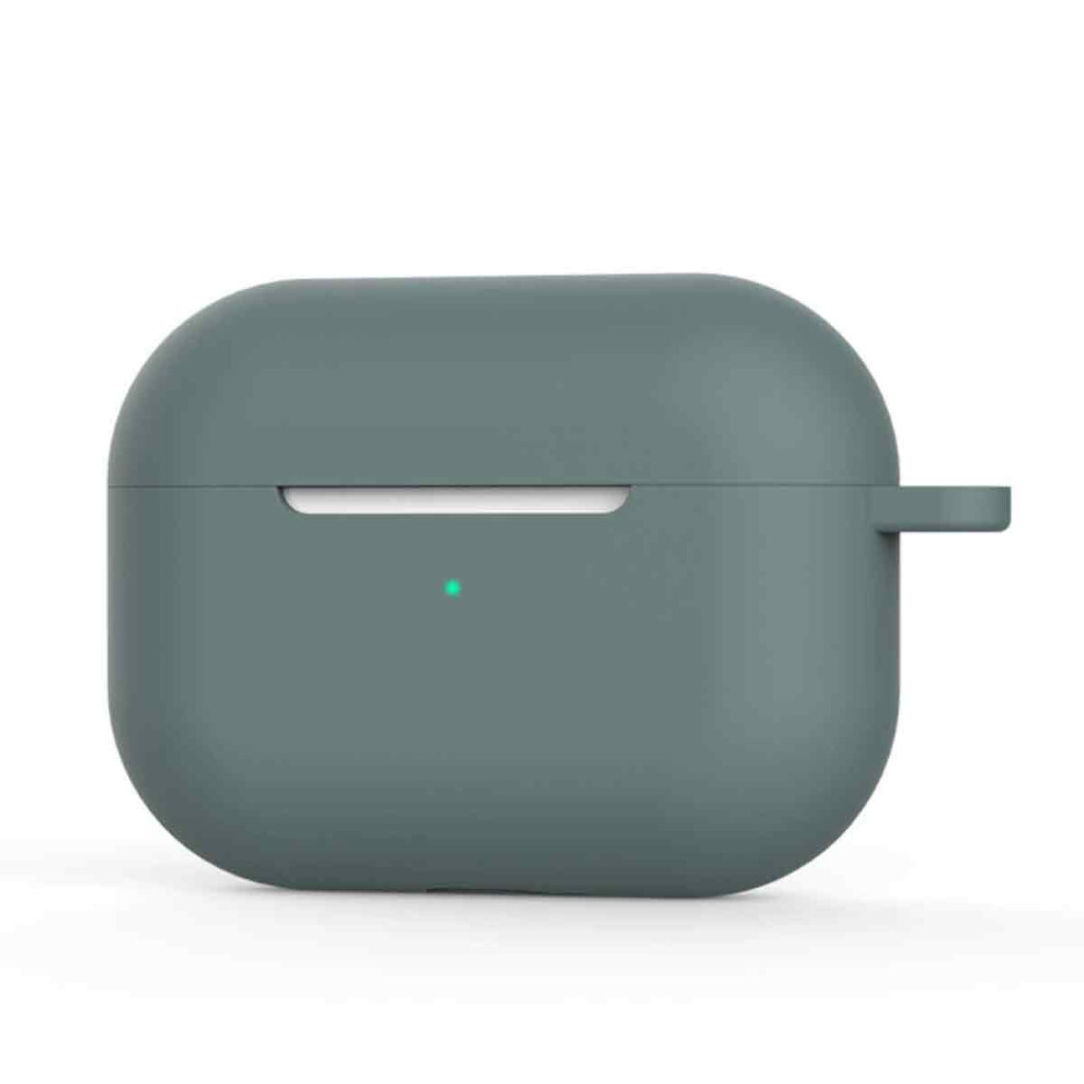 Silicone Case Cover For Apple Airpods Pro And 3Rd Generation, Shockproof Protective Skin Shell With Hard Pc Interior, Front Led Visible Wireless Charg 9176269744434