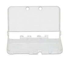 Transparante hoes voor de New3DS XL-console, harde kristallen schaal met krasbestendigheid en volledig toegankelijk ontwerp, beschermende hoes voor