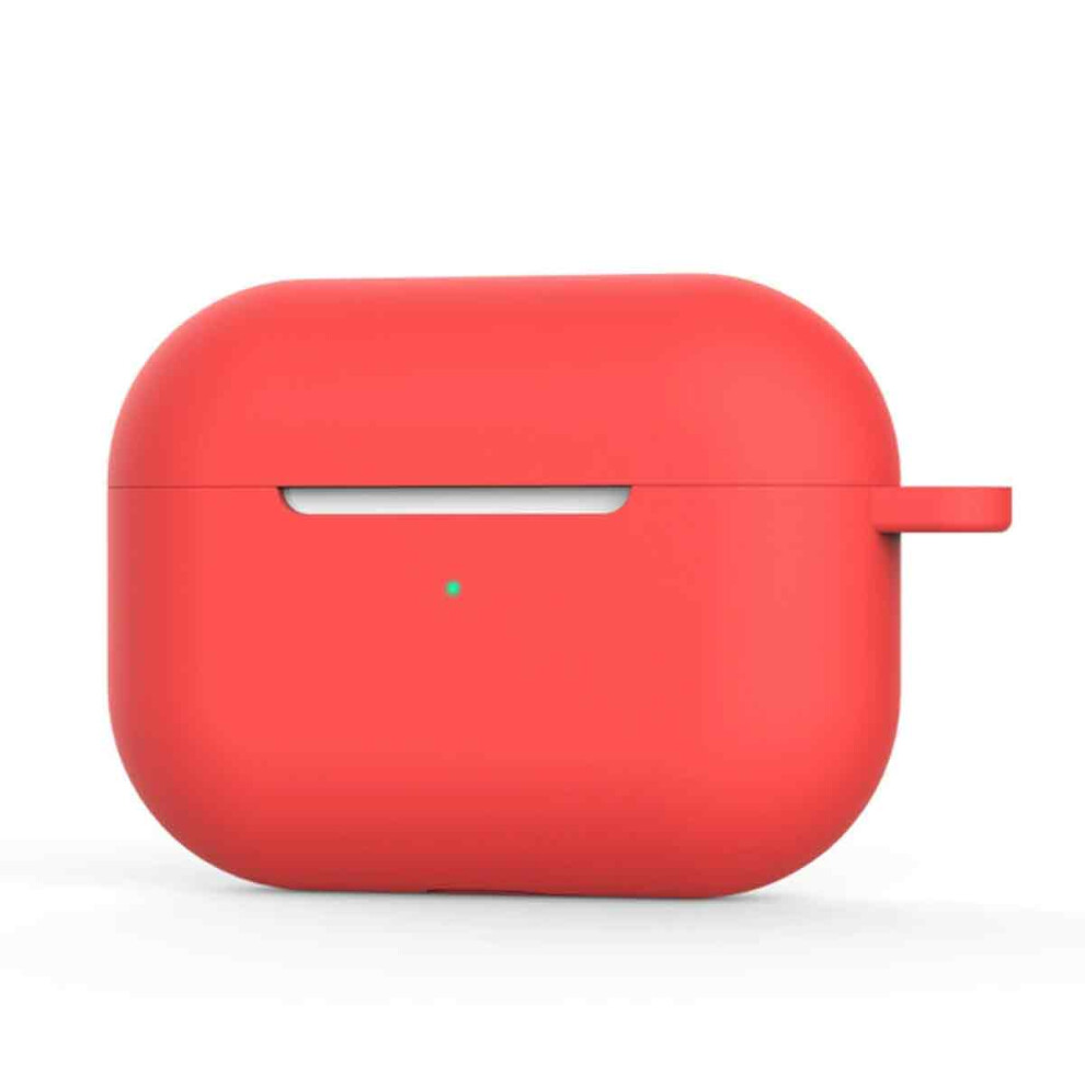 Silicone Case For Airpods Pro, Triple Layer Protection Shockproof Protective Cover With Keychain Included, Compatible With Wireless Charging Dust Resi 9012494657364