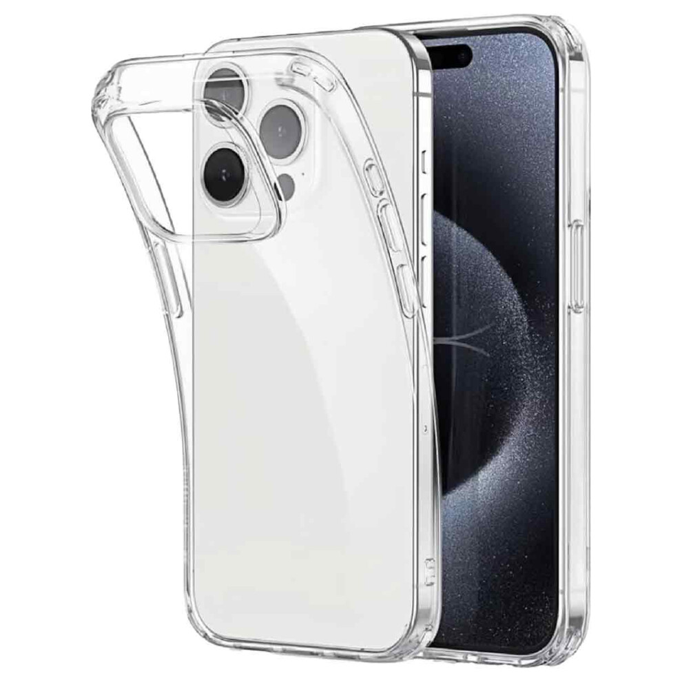 Yellowing-Resistant Phone Case, Ultra Slim Transparent Tpu Phone Case With Wireless Charging Ready, Raised Lip Design With Military-Grade Protection F 9012494555684
