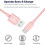 Καλώδιο USB A σε USB C για γρήγορη φόρτιση, καλώδιο γρήγορης φόρτισης από πλεγμένο 4