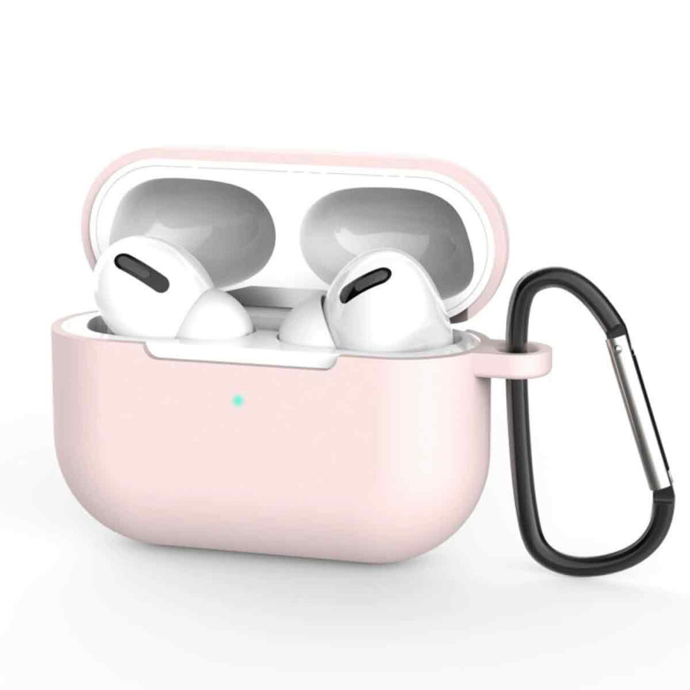 Silicone Case For Airpods Pro, Triple Layer Protection Shockproof Protective Cover With Keychain Included, Compatible With Wireless Charging Dust Resi 9012494657272