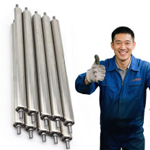 Stainless Steel Conveyor Rollers 50mm Diameter x 550mm Length for Industrial Systems