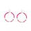 Σκουλαρίκια RSAMD Boho Confetti Beads για γυναίκες σε σχήμα δαχτυλιδιού, μεγάλα, εντυπωσιακά 2