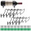 10 Pack Wall Mounted Metal Wine Rack Bottle Storage Holder Organizer 1