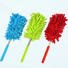 Microfiber Extendable Duster Set of 3, Hand Dusting Wand with Telescoping Pole, Cleaning Tool for Computer, Air Conditioner, Home and Office