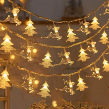 Weihnachtslichterkette mit LEDs – Bunte, festliche Baumdekoration für die Feiertage