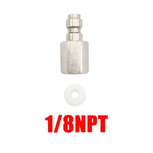 Paintball Pcp Quick Disconnect Charging Hose Adaptor Stainless Steel Fill Nipple