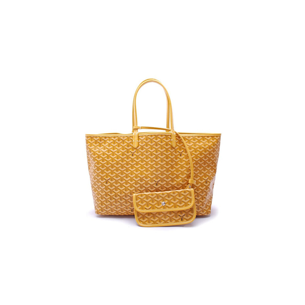Women's Single Shoulder Bag, Shopping Bag, Star Fan, Zi Mother Bag, Pu, Large, High Capacity Yellow 9773935838796