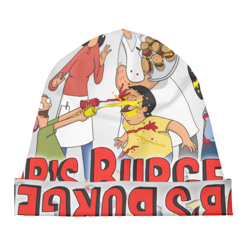 Καπέλο κινουμένων σχεδίων Bob's Burgers, Μαλακό & Άνετο, Unisex, Καθημερινής 1