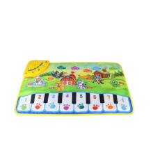 Wekvgz37x60cm Baby Musikalsk Tæppe Børn Legemåtte Baby Klaver Musik Gave Baby Pædagogisk Måtte