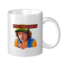 Stranger Things Comics Mug Coffee Cup For Cocoa, Tea, Beverages | Holds 12 Ounces Ceramic Camper Mug Small Coffee Cup