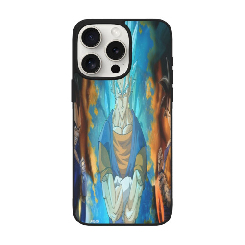 Capa para celular Dragon Ball compatível com iPhone 15, proteção contra quedas, capa protetora para câmera dupla compatível com iPhone 15 Pro.