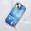 Capa para celular com estampa de pinguins sob a aurora boreal, compatível com iPhone 14, capa de TPU para celular com câmera dupla. 4