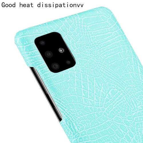 Capa clássica e elegante compatível com Samsung Galaxy A71 5G. Design clássico em couro de crocodilo, capa protetora resistente a arranhões. 2