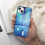 Capa para celular com estampa de pinguins sob a aurora boreal, compatível com iPhone 14, capa de TPU para celular com câmera dupla. 5