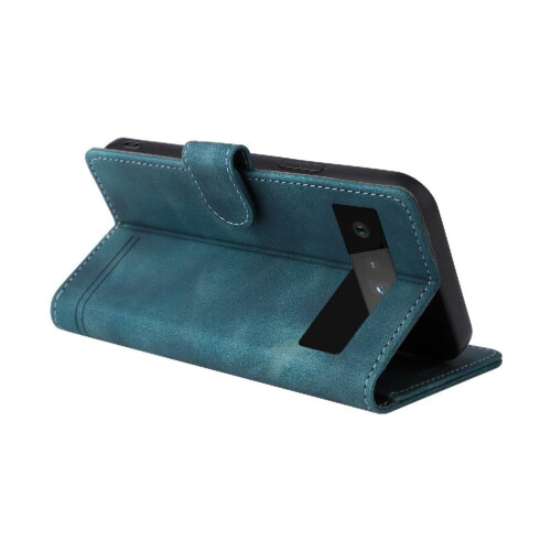 Capa Flip para Google Pixel 6, capa carteira de couro resistente a impactos, estilo clássico e elegante. 2