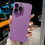 Capa fosca sem bordas para celular, compatível com Apple iPhone 14 e iPhone 13, com película protetora para lente, toque suave e resistente a 2
