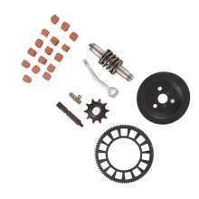Clutch Shaft Gear Kit Metal Alloy Drive Chain Shaft Lever Rod Ball Push Gear Set