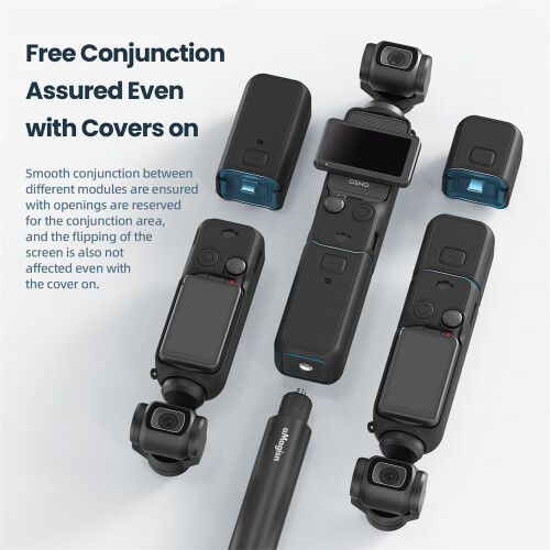 Προστατευτική θήκη σιλικόνης για DJI Osmo Pocket3, Ολόσωμη προστατευτική θήκη 2