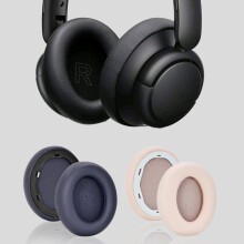 Xinyolin 1 paar oorkussens voor headsets: zacht, waterdicht en ademend, vervanging voor e-sport hoofdtelefoons, geschikt voor Soundcore Life Q30/Q35BT