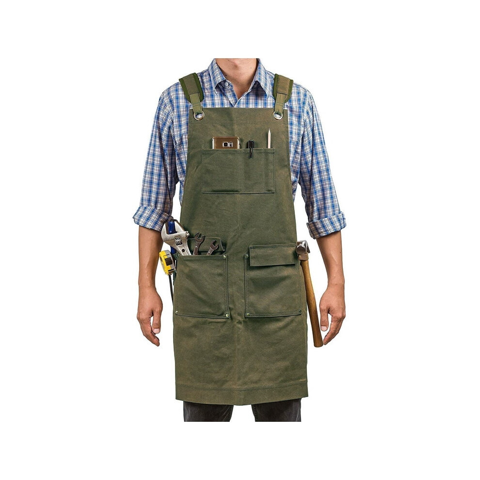 Canvas Carpenter, Electrician, Garden Work Clothes Apron 9496895870056