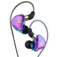 SUSUchens Wired Earphones 3.5mm Stereo Sound, HD Voice Call, Mic & Subwoofer, Plug Play, Compatible with Home Devices - Blue