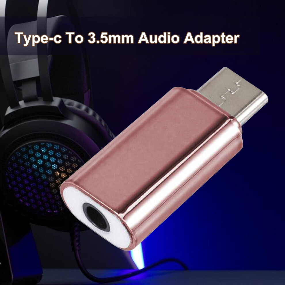 Susuchens Adapter Portable Plug Play Mini Type C To 3.5Mm Headphone Jack Audio Stereo Converter For Compatible With Huawei 9180479495185