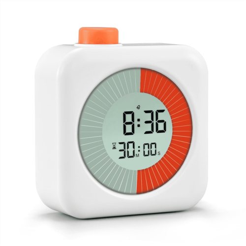 60Minute Visual ,Dual Clock,Classroom ,Countdown for Management Tool for Home,School or Work 1