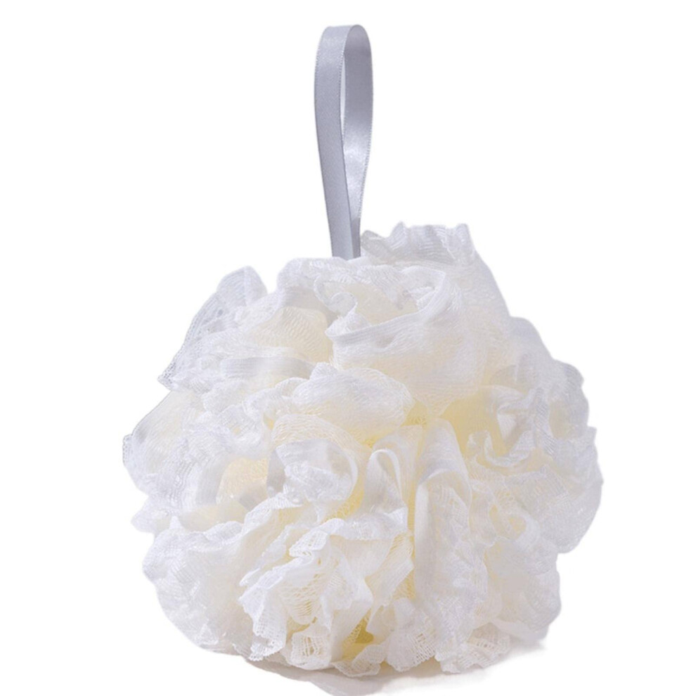 Bath Sponge Loofah Shower Puff with Rich Foam and Gentle Exfoliation for Sensitive Skin