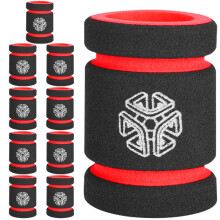10pcs Memory Foam Tattoo Grip Cover NonSlip Tube Sleeve for Comfortable Tattooing Red