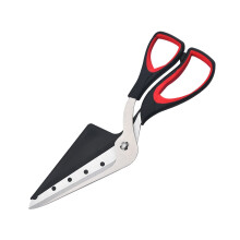 Stainless Steel Pizza Cutter Scissors with Sharp Removable Blade for Kitchen and BBQ Color A