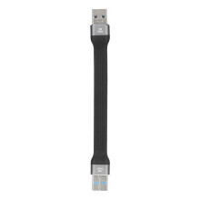 Flexibilný adaptér USB C na USB A, pozlátené konektory pre maximálnu vodivosť, odolný kábel FPC a vonkajšia vrstva TPE pre dlhú životnosť