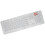 Wireless Keyboard Mouse Combo Featuring 2.4G Wireless Technology Plug And Play Multimedia Hot Keys Retro Design For Windows Computer Laptop - White 5